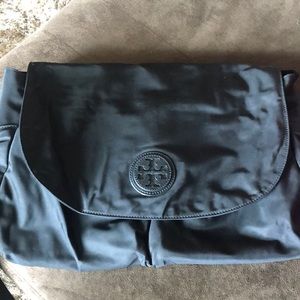Black Nylon Tory Burch messenger/diaper bag
